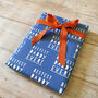 Bestest Daddy Ever, Cute Father's Day Wrapping Paper, thumbnail 7 of 7