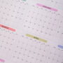 2026 2027 Large A1 Academic Year Wall Planner, thumbnail 7 of 8