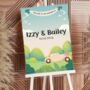 Fun Custom Wedding Welcome Sign/ Foam Board Colourful, thumbnail 1 of 5