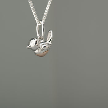 Silver And 18ct Gold Plated Robin Red Breast Necklace, 7 of 8