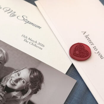 A Letter To My Stepmum Personalised Keepsake, 3 of 10
