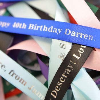 Personalised Birthday Ribbon, 4 of 10