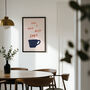 Give It Your Best Shot Coffee Print, thumbnail 5 of 9