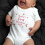 Personalised First Christmas Baby Vest, thumbnail 1 of 3