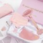 Premium Rose Quartz Roller And Gua Sha Set, thumbnail 9 of 10