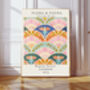 Flora And Fauna Pastel Flower Art Print, thumbnail 1 of 3