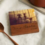 Personalised Wooden Photo Coaster Couples, thumbnail 4 of 7