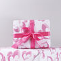 Heart Pattern Recycled Valentine's Day Wrapping Paper, thumbnail 3 of 12