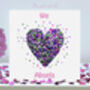Abuela Butterfly I Love Abel Heart Card, Not 3D, thumbnail 5 of 9