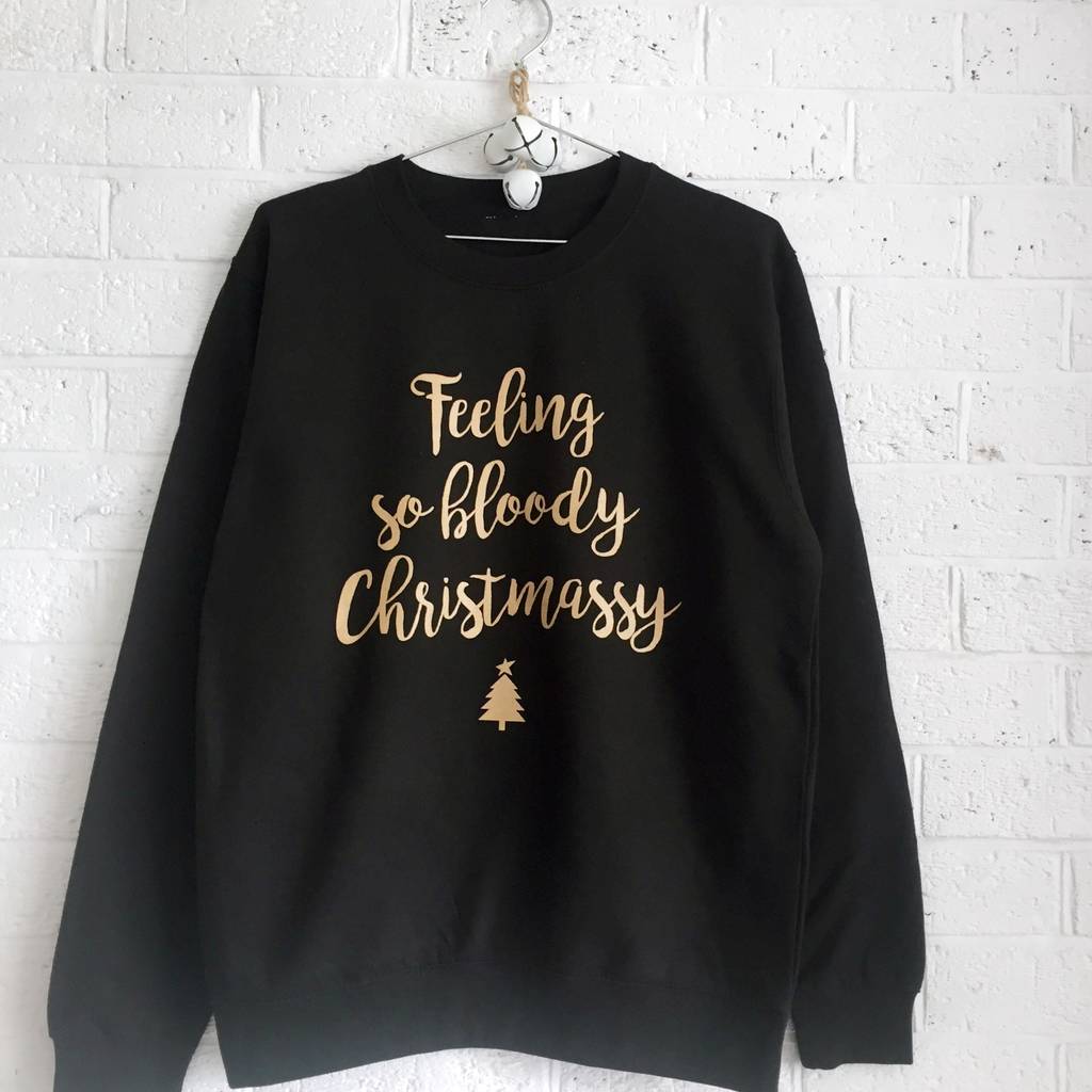 Funny Christmas Jumper Slogan Christmas Jumpers By Kelly Connor Designs