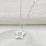 Memorial Ashes Star Necklace, thumbnail 2 of 6