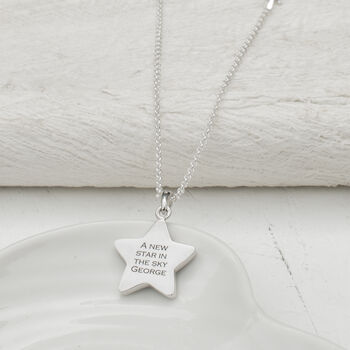 Memorial Ashes Star Necklace, 2 of 6