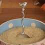 Wren Pewter Spoon, Gifts For Bird Watchers, Twitchers, thumbnail 1 of 9