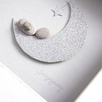 ' Tiny Fingers, Tiny Toes' Personalised Baby Pebble Art, 2 of 2