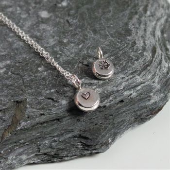Tiny Dot Sterling Silver Customised Necklace, 3 of 6