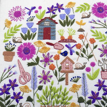 How Does Your Garden Grow Hand Embroidery Kit, 6 of 12
