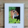 Bengal Tiger A5 Spiral Bound Notebook, thumbnail 2 of 3