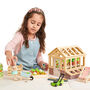 Personalised Wooden Toy Greenhouse Set, thumbnail 1 of 2