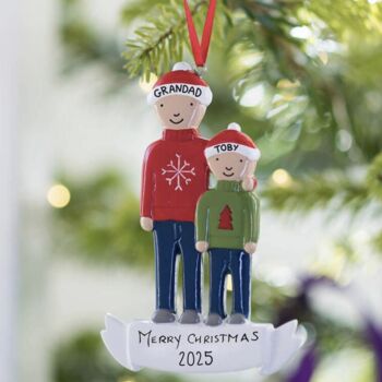 Personalised Family Christmas Jumper Decoration, 3 of 4