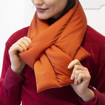 Puff Neck Cosy Wrap, 4 of 6