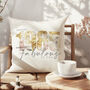 'Fabulous' Birthday Flower Cushion, thumbnail 1 of 5