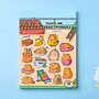 Bear Sticker Sheet | Cute Stickers, thumbnail 1 of 5