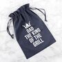 Personalised 'Dad Is King Of The Grill' BBQ Tools Set, thumbnail 2 of 10