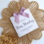 Thank You Teacher Luxury Bow Card, Handmade Bow, Colour Choices, thumbnail 1 of 4