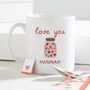 Personalised Love You Valentines Mug, thumbnail 1 of 2