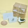 Personalised Tiny Parcel, Birthday Card + Seagull Pin, thumbnail 1 of 8