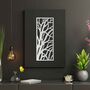 Geometric Wooden Tree Wall Art Modern Hanging Decor, thumbnail 1 of 12