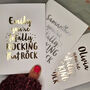 'Totally Rocking That Rock' Engagement Card, thumbnail 8 of 10