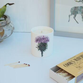 Thistle Luxury Hand Poured Candle, 2 of 3