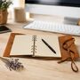 Handmade Vintage Leather Journal With Lock For Writing, thumbnail 12 of 12