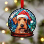 Airedale Terrier Dog Tree Decoration, thumbnail 2 of 3
