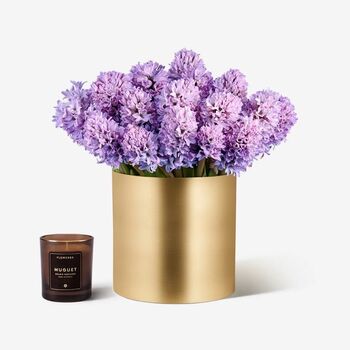 Amethyst Hyacinth Fresh Bouquet, 2 of 3