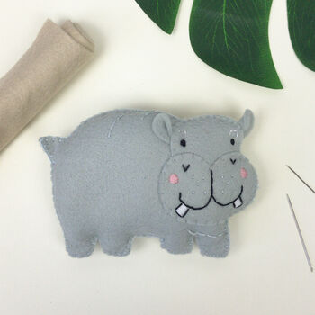 Henry The Hippo Felt Sewing Kit, 2 of 10