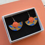 Half Moon Hook Earrings, thumbnail 5 of 7