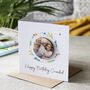 70th Birthday Personalised Photo Magnet Card, thumbnail 2 of 7
