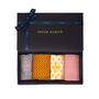 Women's Fleur De Zigzag Luxury Socks Gift Box, thumbnail 1 of 5