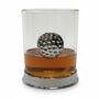 Personalised Golf Ball Glass With Engraved Collar, thumbnail 4 of 11