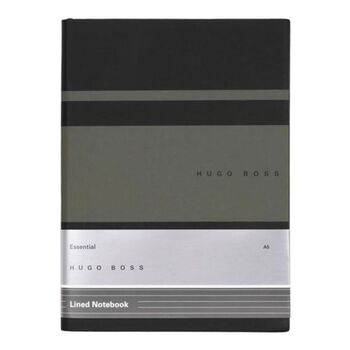 Personalised Hugo Boss Gear Lined Notebook – Khaki A5, 4 of 6