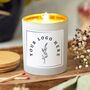 Custom Business Logo Branded Candles, Bulk Logo Gift For Corporate Events, thumbnail 1 of 10