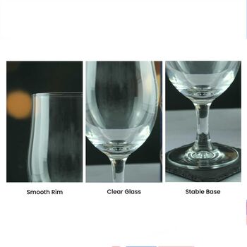 Personalised Engraved Stemmed Beer Glass In Gift Box, 5 of 6