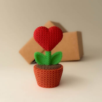 You Make My Heart Grow Tiny Little Gifts Plant Pot, 2 of 4