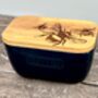 Bee Blue Butter Dish, thumbnail 1 of 4