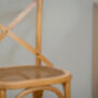 Gainsborough Brown Cross Back Dining Chair, thumbnail 5 of 12