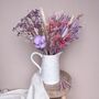 Pastel Pink And Purple Arrangement With Gypsophila, thumbnail 2 of 3