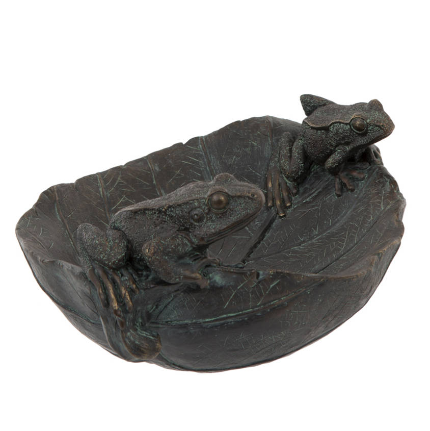 Frogs Bird Bath By Blackdown Lifestyle