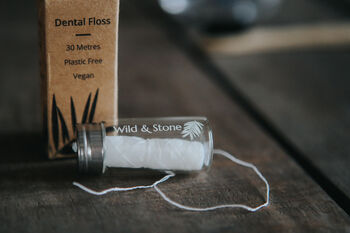 Refillable Corn Starch Dental Floss Mint, 3 of 7